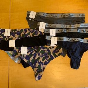 Calvin Klein underwear set thong bikini hipster